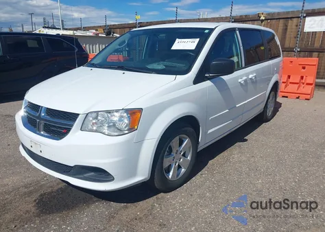 2016 Dodge Grand Caravan Se from USA, damaged, VIN 2C4RDGBG7GR259194